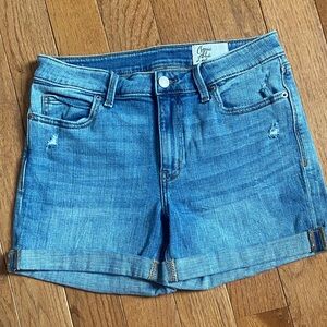 Cosmic Blue Love Blue Jean Shorts for Women